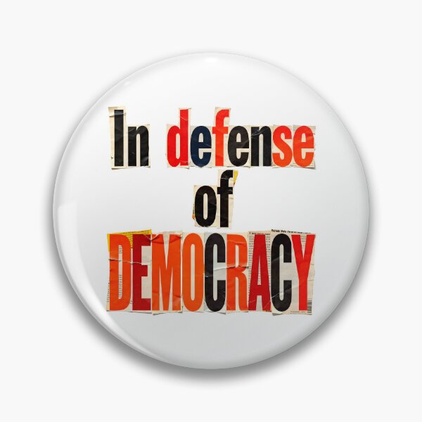 Item preview, In defense of DEMOCRACY designed and sold by PrintLabStudio.