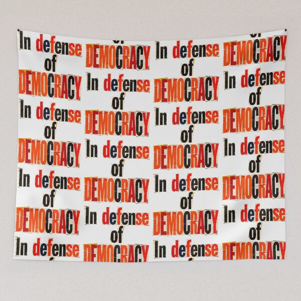 Item preview, In defense of DEMOCRACY designed and sold by PrintLabStudio.
