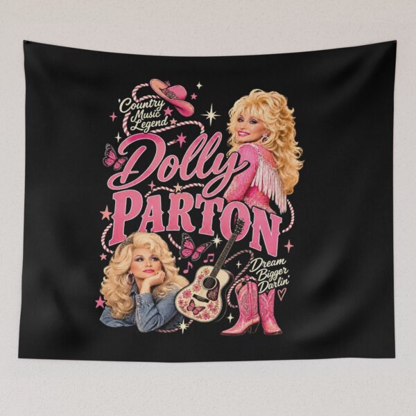 Item preview, Dolly Parton Memorial, Country Music Legend designed and sold by moonfullStudio.