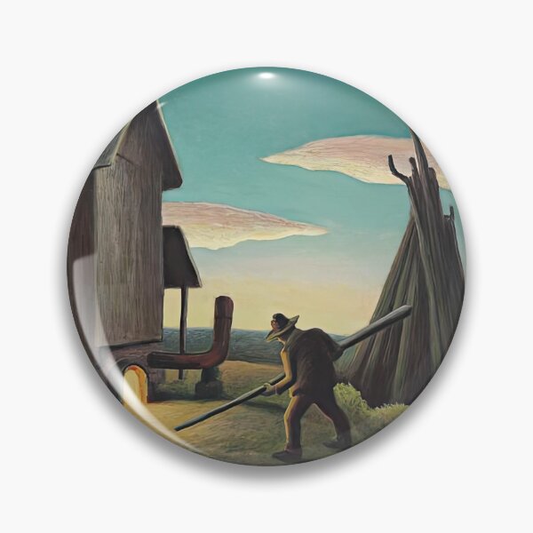 Item preview, Thomas Hart Benton Night Firing of Tobacco designed and sold by DavidSrna.