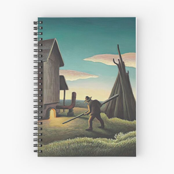 Item preview, Thomas Hart Benton Night Firing of Tobacco designed and sold by DavidSrna.