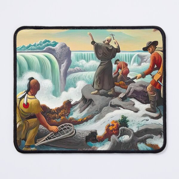 Item preview, Thomas Hart Benton, study for father hennepin at niagara falls designed and sold by DavidSrna.