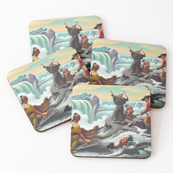 Item preview, Thomas Hart Benton, study for father hennepin at niagara falls designed and sold by DavidSrna.
