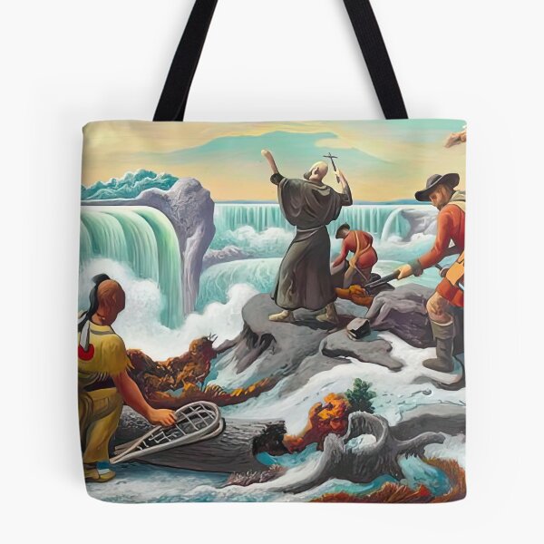 Item preview, Thomas Hart Benton, study for father hennepin at niagara falls designed and sold by DavidSrna.