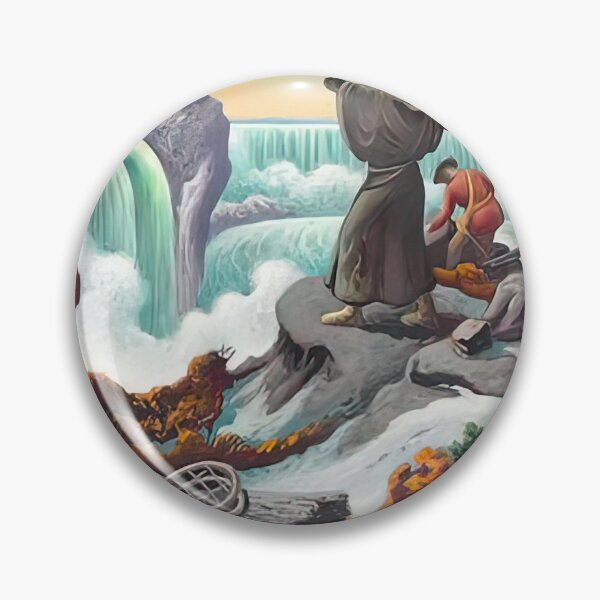 Item preview, Thomas Hart Benton, study for father hennepin at niagara falls designed and sold by DavidSrna.