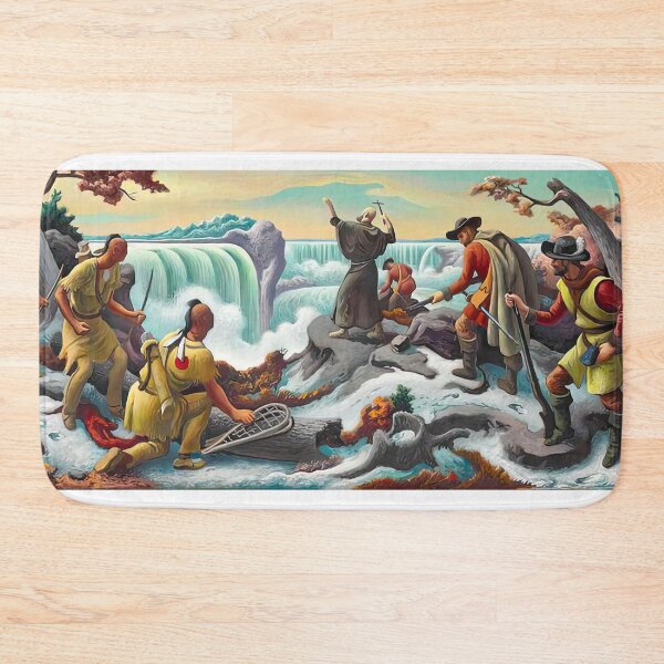 Item preview, Thomas Hart Benton, study for father hennepin at niagara falls designed and sold by DavidSrna.