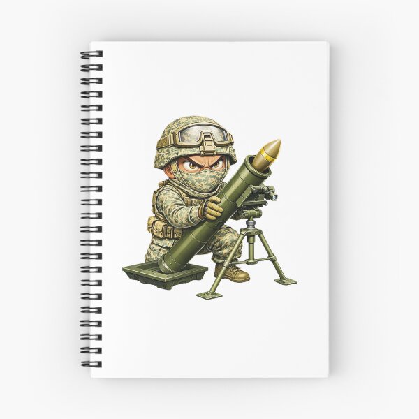 Item preview, US Military Mortar: Li'l Soldiers Collection  designed and sold by EscapeArtist13.