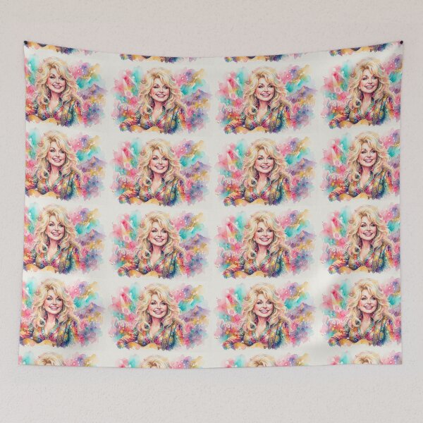 Item preview, Watercolor Painting of Dolly Parton designed and sold by Halifaxartguy.