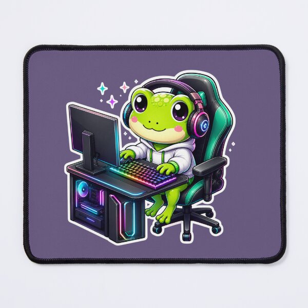 Item preview, Gaming Frog designed and sold by Safe Haven Pets.