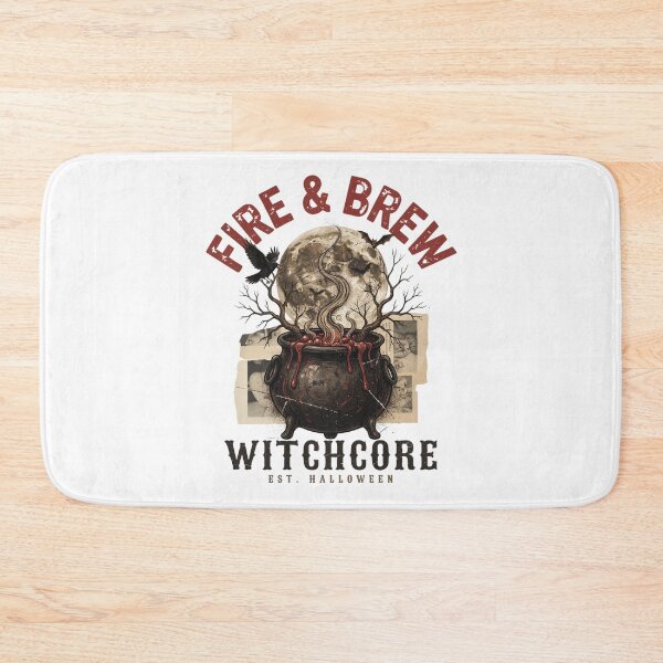 Item preview, Fire & Brew Cauldron T-Shirt | Witchcore Halloween Graphic Tee v8 designed and sold by DarylWelsh2024.