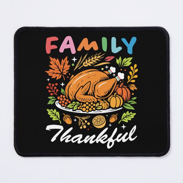Item preview, Thanksgiving Turkey Dinner - Fall Harvest Family Feast_COLOR designed and sold by AckeeWolf.
