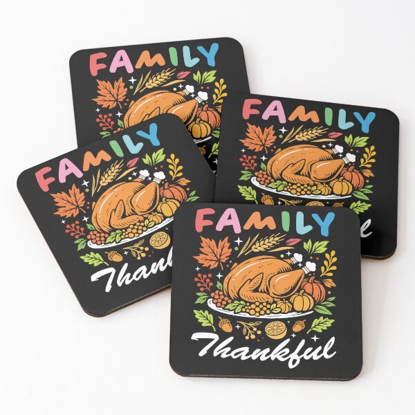 Item preview, Thanksgiving Turkey Dinner - Fall Harvest Family Feast_COLOR designed and sold by AckeeWolf.