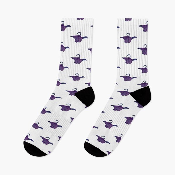 Item preview, Violet Drift - Stingray Watercolor - Hand Painted designed and sold by JustKatieDesign.
