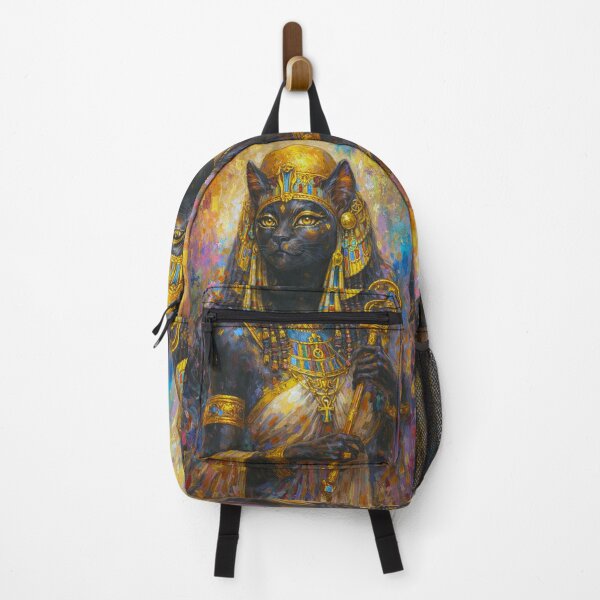 Item preview, Bastet Painting – Egyptian Cat Goddess of Protection designed and sold by GalleryKauffeld.