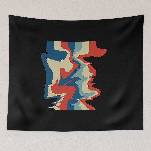Item preview, Retro Liquid Marble Swirl Abstract designed and sold by AhmedZouita.