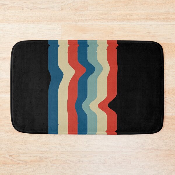Item preview, Retro Wavy Vertical Stripes Abstract Pattern designed and sold by AhmedZouita.