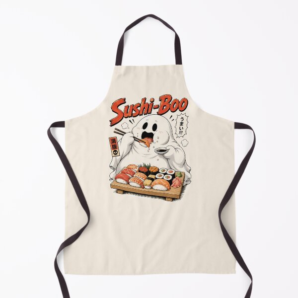 Item preview, Sushi Boo, Foodie Ghost designed and sold by Festive Bug.