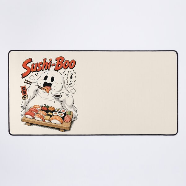 Item preview, Sushi Boo, Foodie Ghost designed and sold by Festive Bug.