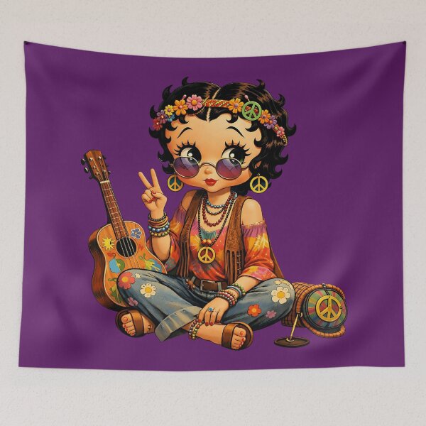 Item preview, HIPPIE BETTY BOOP designed and sold by BabaSoti.