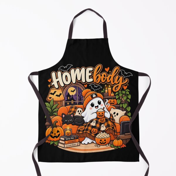 Item preview, Halloween Homebody Cozy Ghost Gift Spooky Night Style designed and sold by Corvoria.