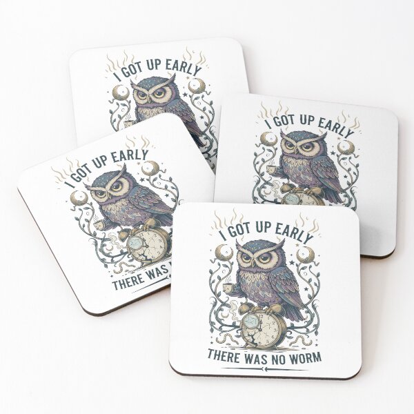 Item preview, I Got Up Early There Was No Worm 6 designed and sold by Positive&FunnyThings.