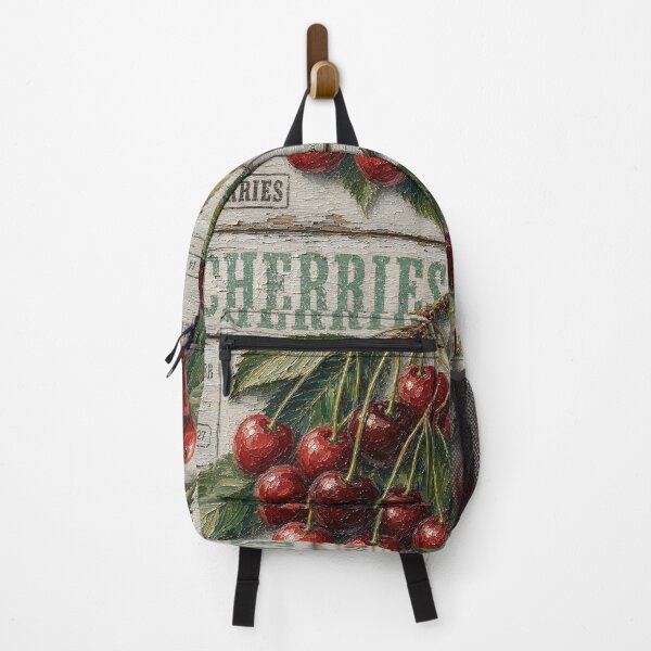 Item preview, Arte en cajas de fruta vintage – Cerezas designed and sold by LuluLeb.