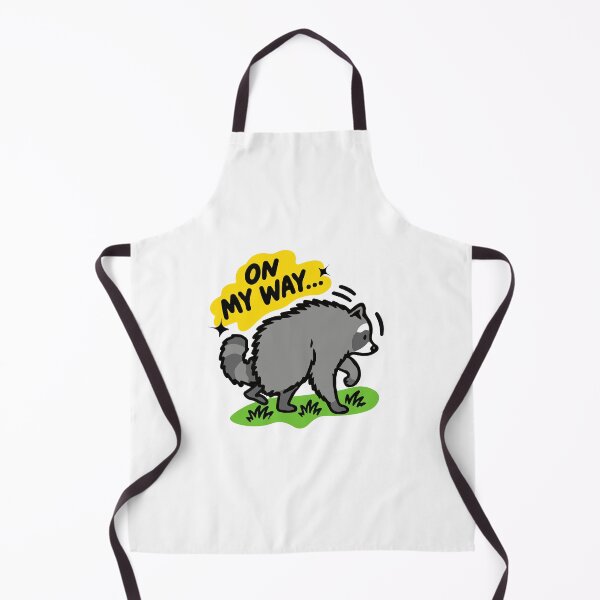 Item preview, Jimothy Raccoon "On My Way..." Funny Meme designed and sold by benyrhmt.