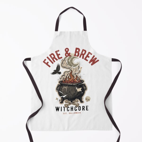 Item preview, Fire & Brew Cauldron T-Shirt | Witchcore Halloween Graphic Tee v11 designed and sold by DarylWelsh2024.