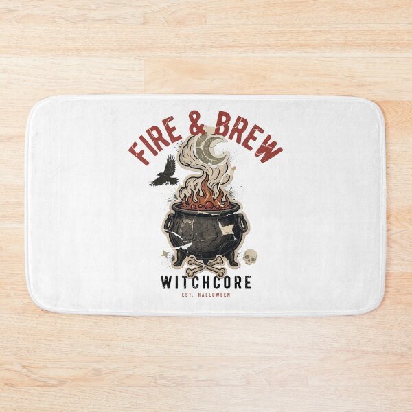 Item preview, Fire & Brew Cauldron T-Shirt | Witchcore Halloween Graphic Tee v11 designed and sold by DarylWelsh2024.