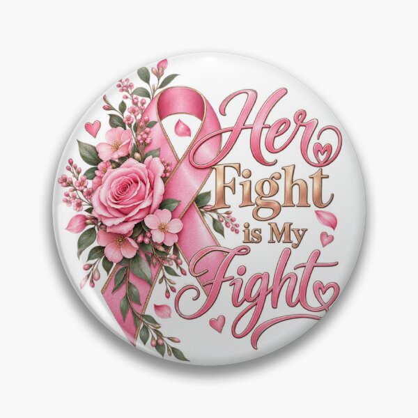 Item preview, Her Fight Is My Fight-Breast Cancer Awareness designed and sold by MJ3in1.