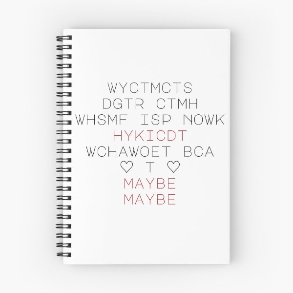 Item preview, WYCTMCTS? IYKYK -- Spacious text designed and sold by Maria is Loud.