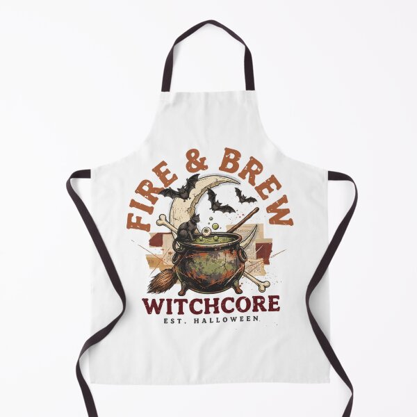 Item preview, Fire & Brew Cauldron T-Shirt | Witchcore Halloween Graphic Tee v12 designed and sold by DarylWelsh2024.