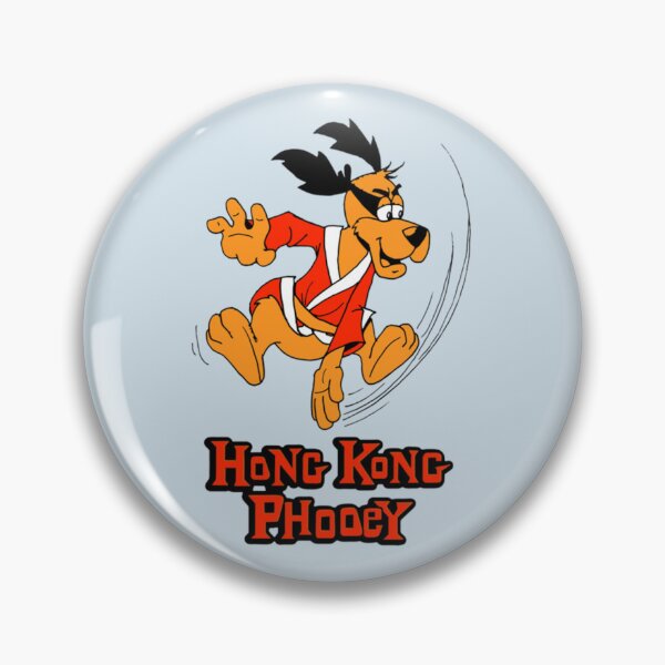 Item preview, Ciattt  Hong Kong Phooey cartoon karate dog    designed and sold by Junemontana.