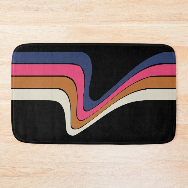 Item preview, Retro Flowing Ribbon Stripes Wave Pattern designed and sold by AhmedZouita.