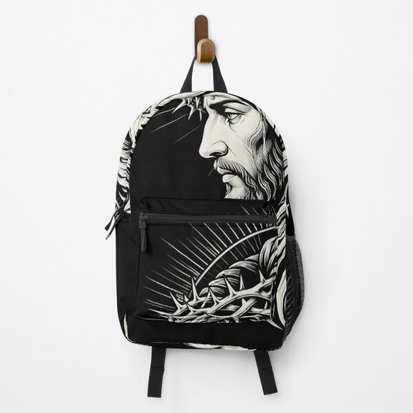 Item preview, Lion of Judah and Jesus Crown of Thorns Christian Faith Illustration designed and sold by ChristianLife.