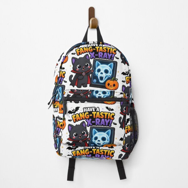 Item preview, Fang-tastic X-Ray – Funny Veterinary Radiology Halloween designed and sold by Bettybee00.