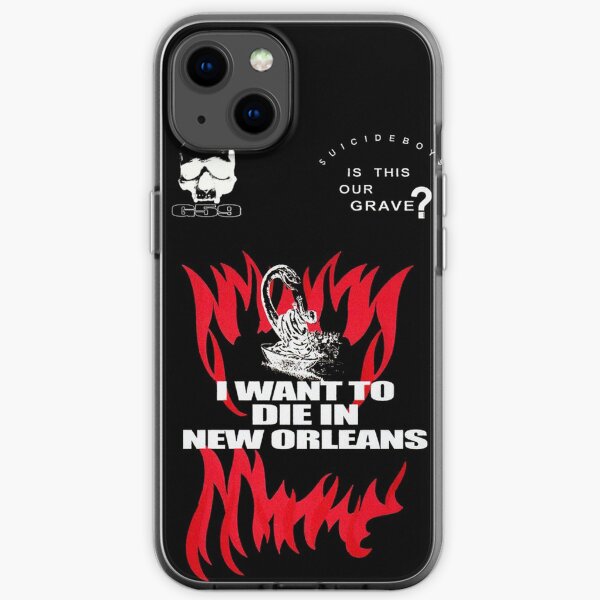 I Wanna Die In New Orleans Album Cover iPhone Soft Case