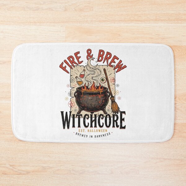 Item preview, Fire & Brew Cauldron T-Shirt | Witchcore Halloween Graphic Tee v13 designed and sold by DarylWelsh2024.