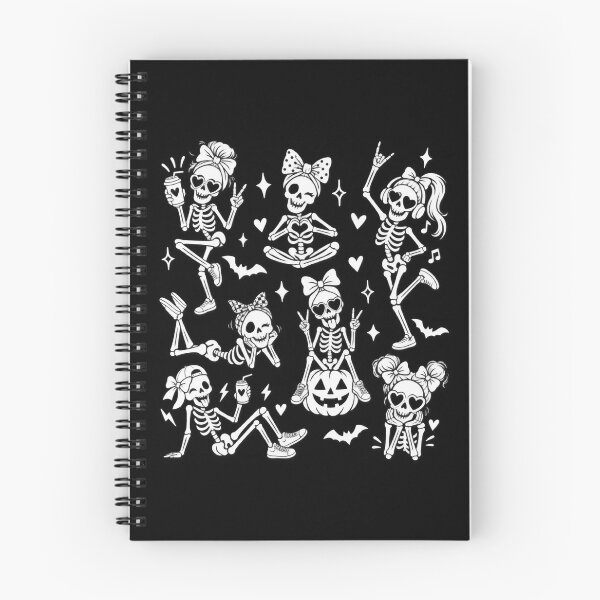 Item preview, Cute Skeleton Girls Halloween Spooky Bow Party designed and sold by afr-saad.