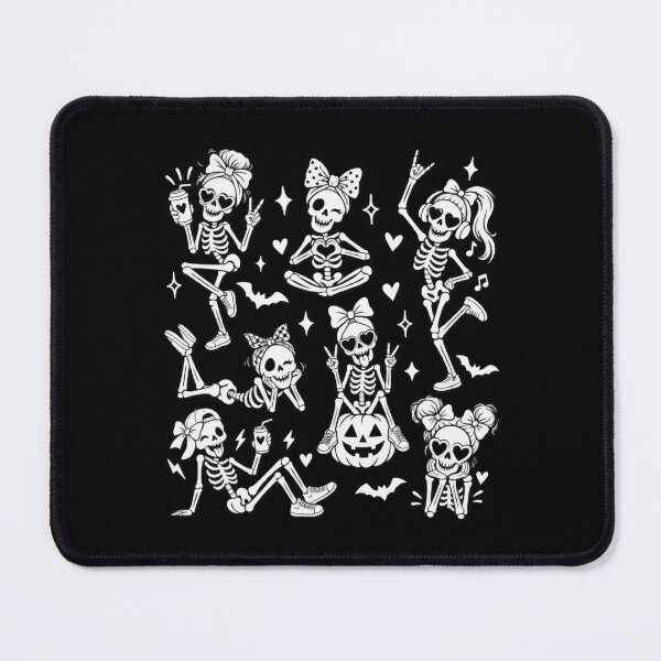 Item preview, Cute Skeleton Girls Halloween Spooky Bow Party designed and sold by afr-saad.