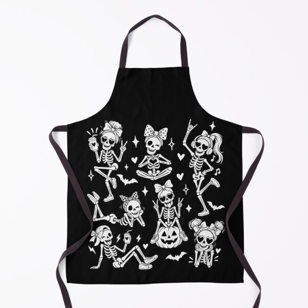 Item preview, Cute Skeleton Girls Halloween Spooky Bow Party designed and sold by afr-saad.
