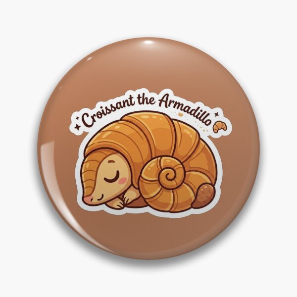 Item preview, Croissant the Armadillo designed and sold by Safe Haven Pets.