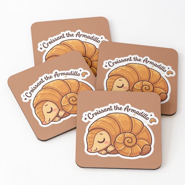 Item preview, Croissant the Armadillo designed and sold by Safe Haven Pets.