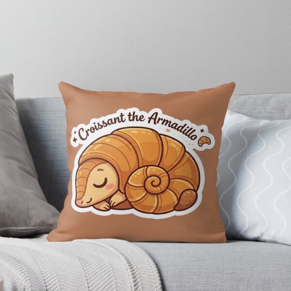 Item preview, Croissant the Armadillo designed and sold by Safe Haven Pets.