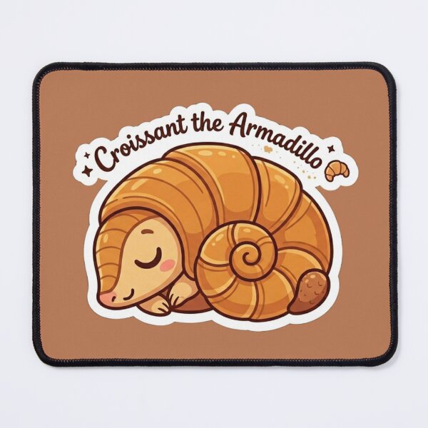 Item preview, Croissant the Armadillo designed and sold by Safe Haven Pets.