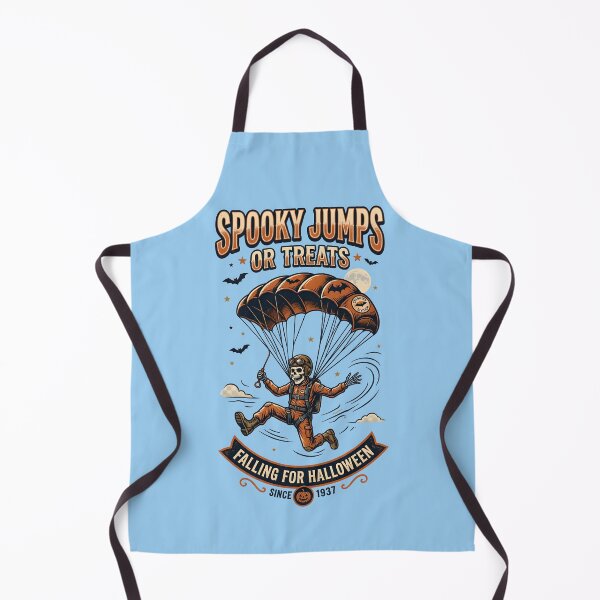 Item preview, Spooky jumps or treats - Falling for Halloween - Spooky season for parachutists designed and sold by ParadoxParadox.