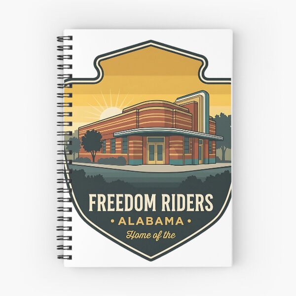 Item preview, Freedom Riders National Monument Alabama Arrowhead Sticker designed and sold by DetourDgn.