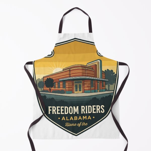 Item preview, Freedom Riders National Monument Alabama Arrowhead Sticker designed and sold by DetourDgn.