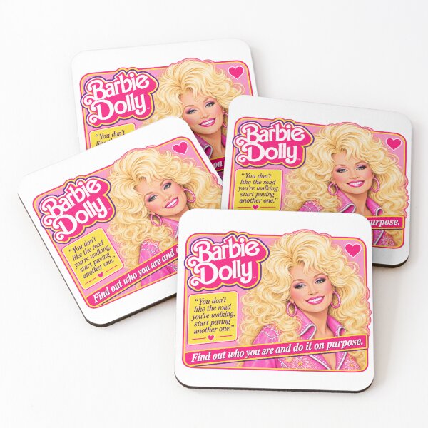 Item preview, Barbie Dolly Retro 80s Country Glam Pop Art designed and sold by OuterFuselage.