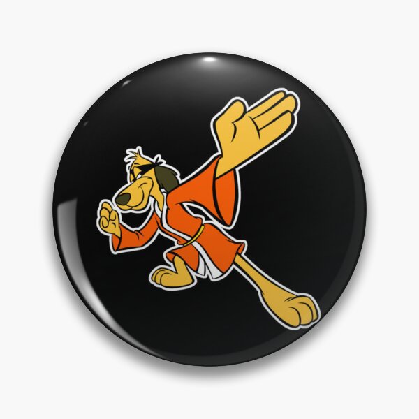 Item preview, 80s cartoon tribute Hong Kong Phooey cartoon karate dog    designed and sold by Junemontana.